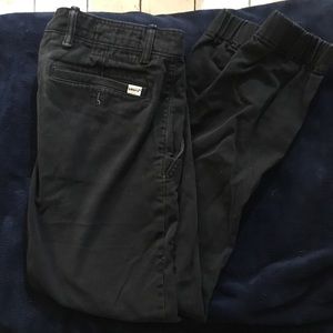Levi’s black chino joggers